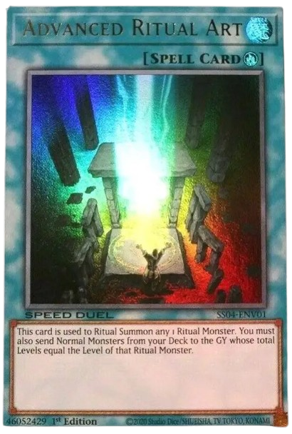 Advanced ritual Card